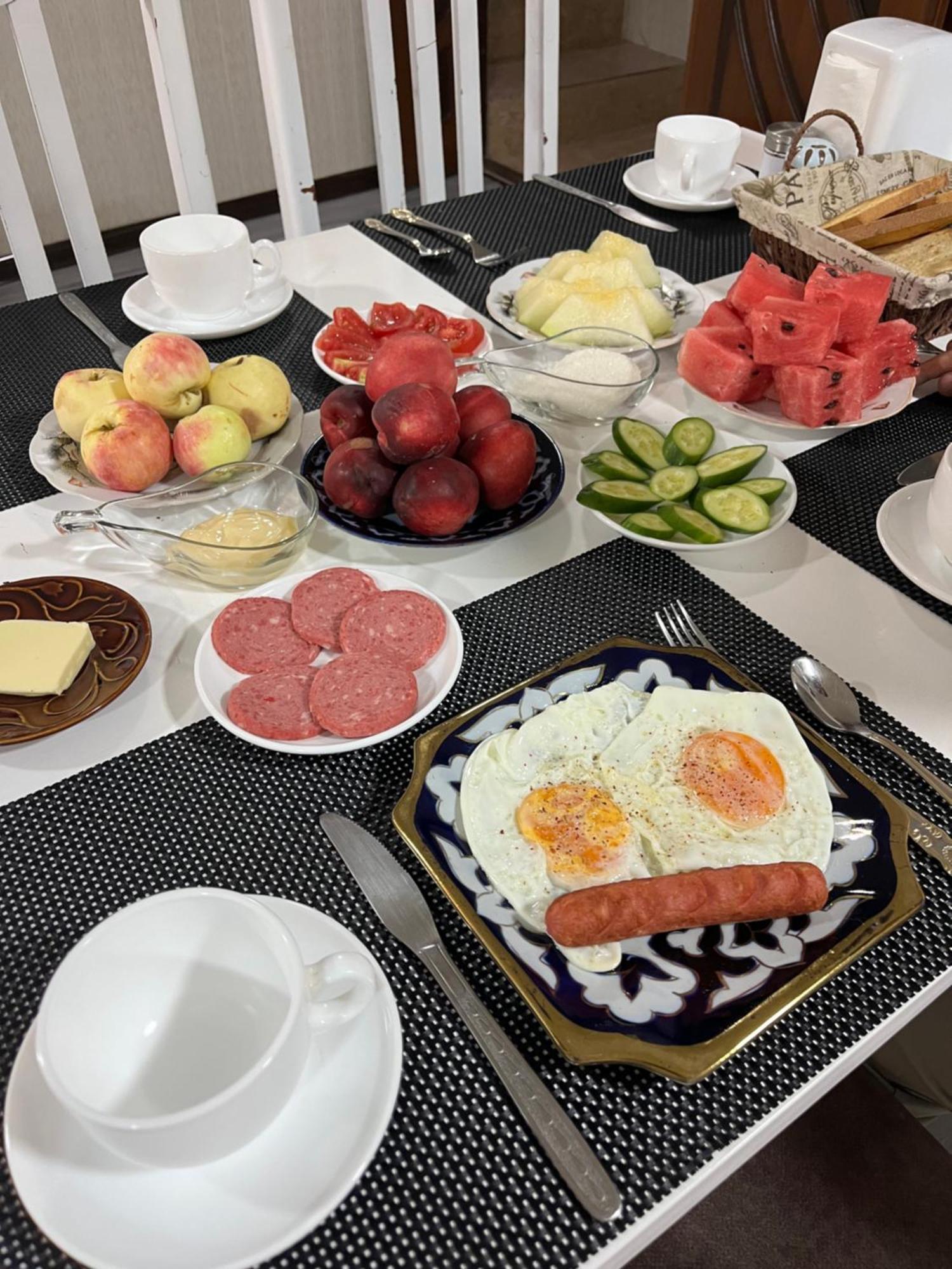 Al Bukhari Boutique Hotel Buchara Exteriér fotografie